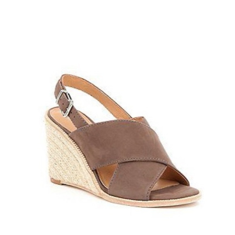 Antonio Melani Parla Sling Back Open Toe Wedge Espadrilles